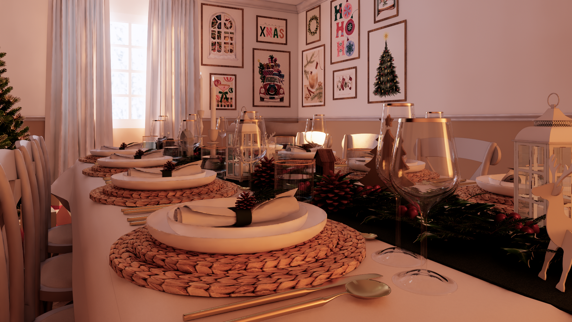 rendu 3D événementiel stand scénographie espace éphémère