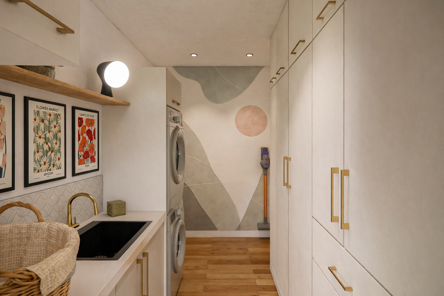 amenagement buanderie fonctionnelle design 01